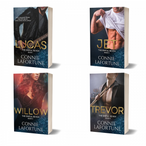 Signed Paperbacks - Sinful Seven Series