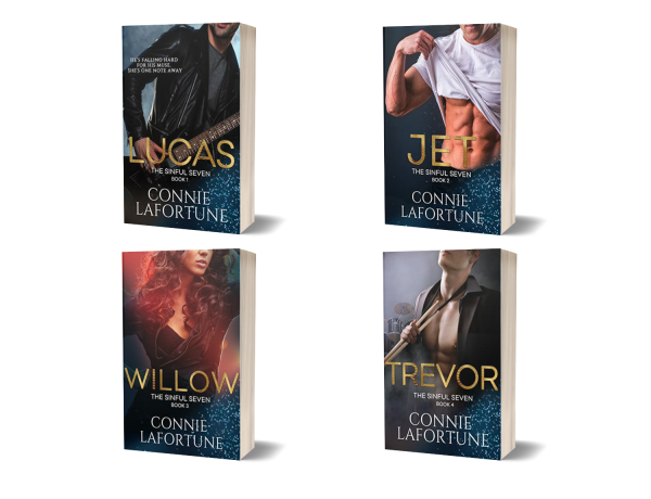 Signed Paperbacks - Sinful Seven Series